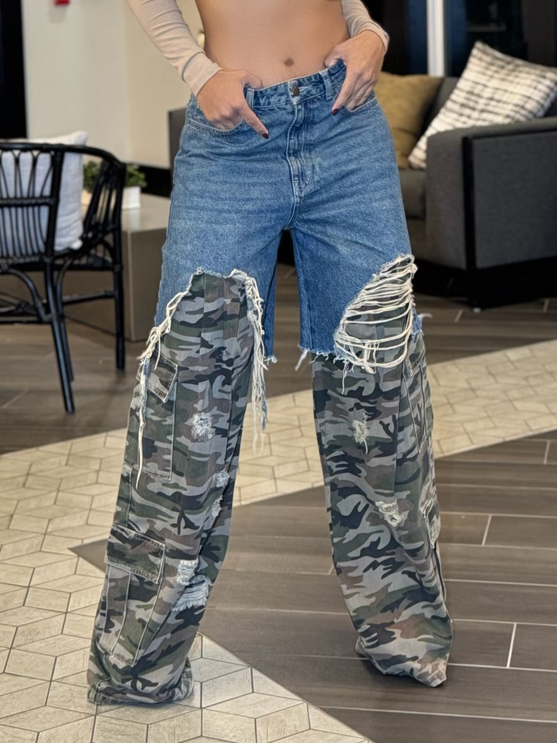 NAHLA CARGO PANTS