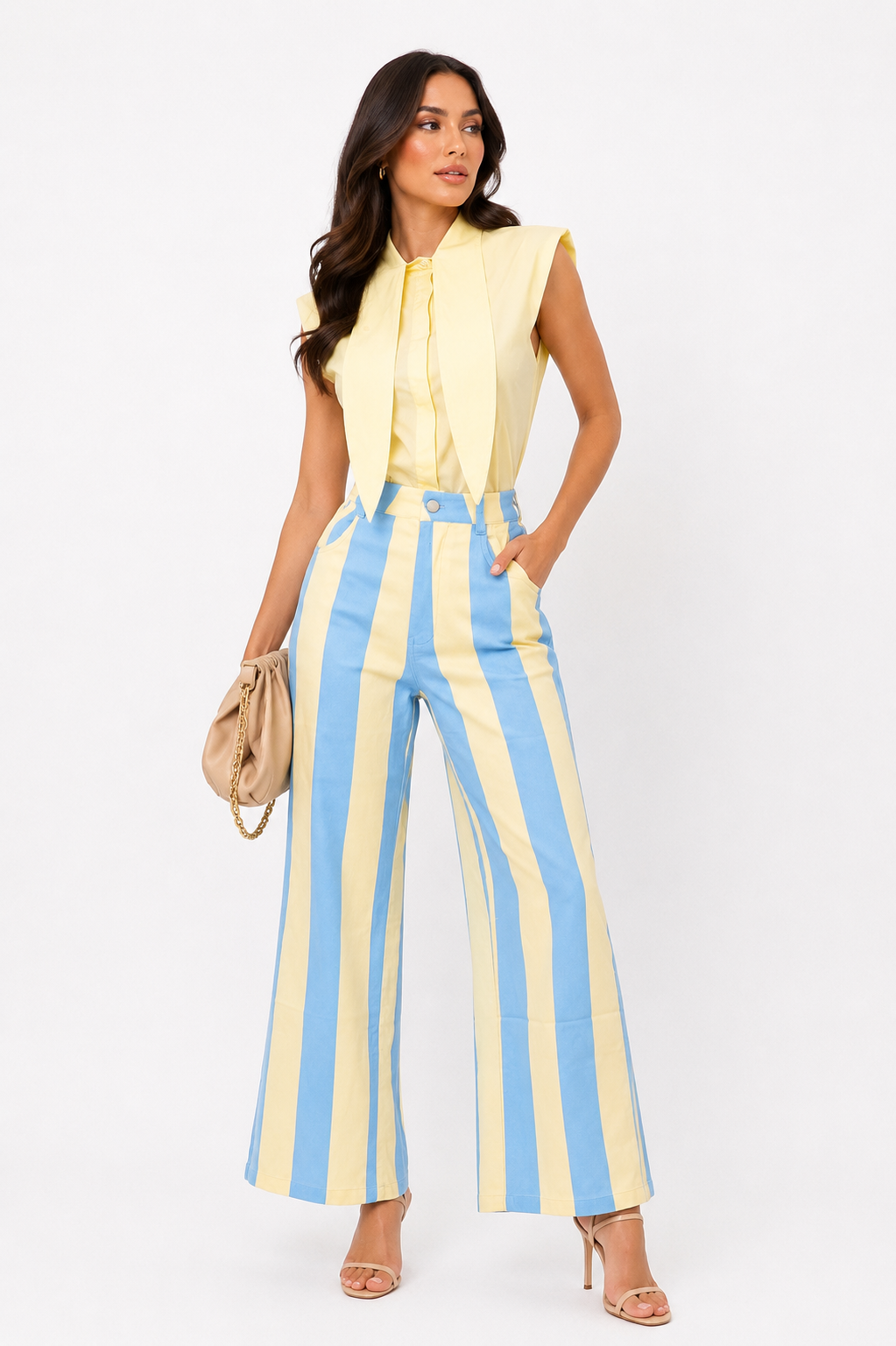 BUTTER TIE BLOUSE