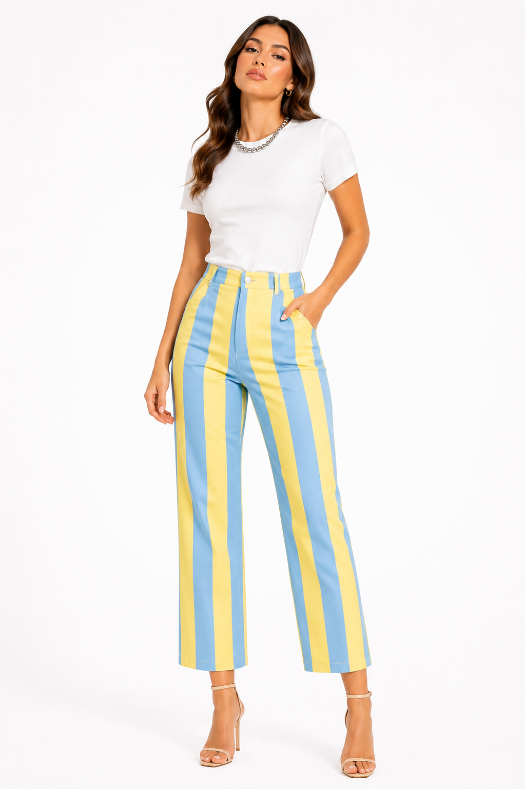 SUNNY STRIPE PANTS