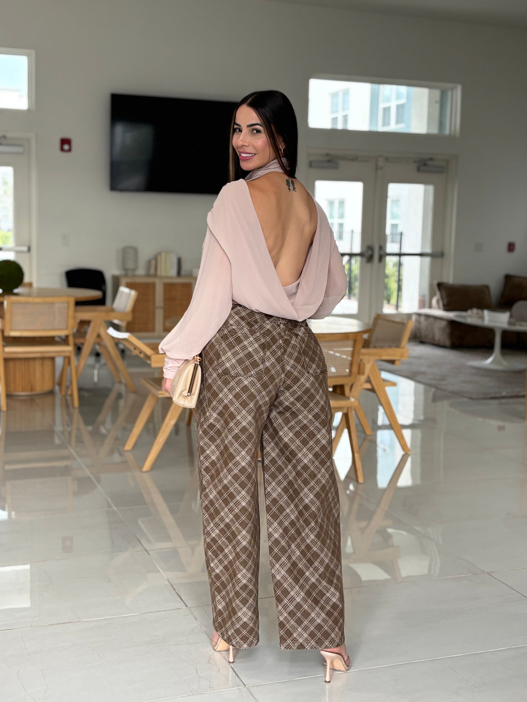SOPHIA DRAPED BLOUSE