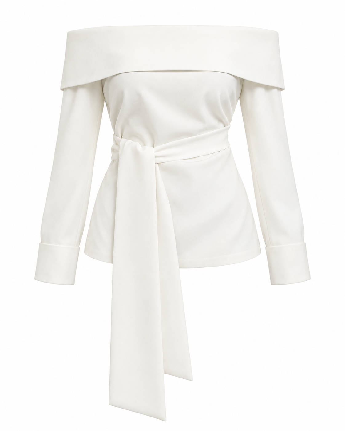 ODESSA OFF SHOULDER TOP – IVORY