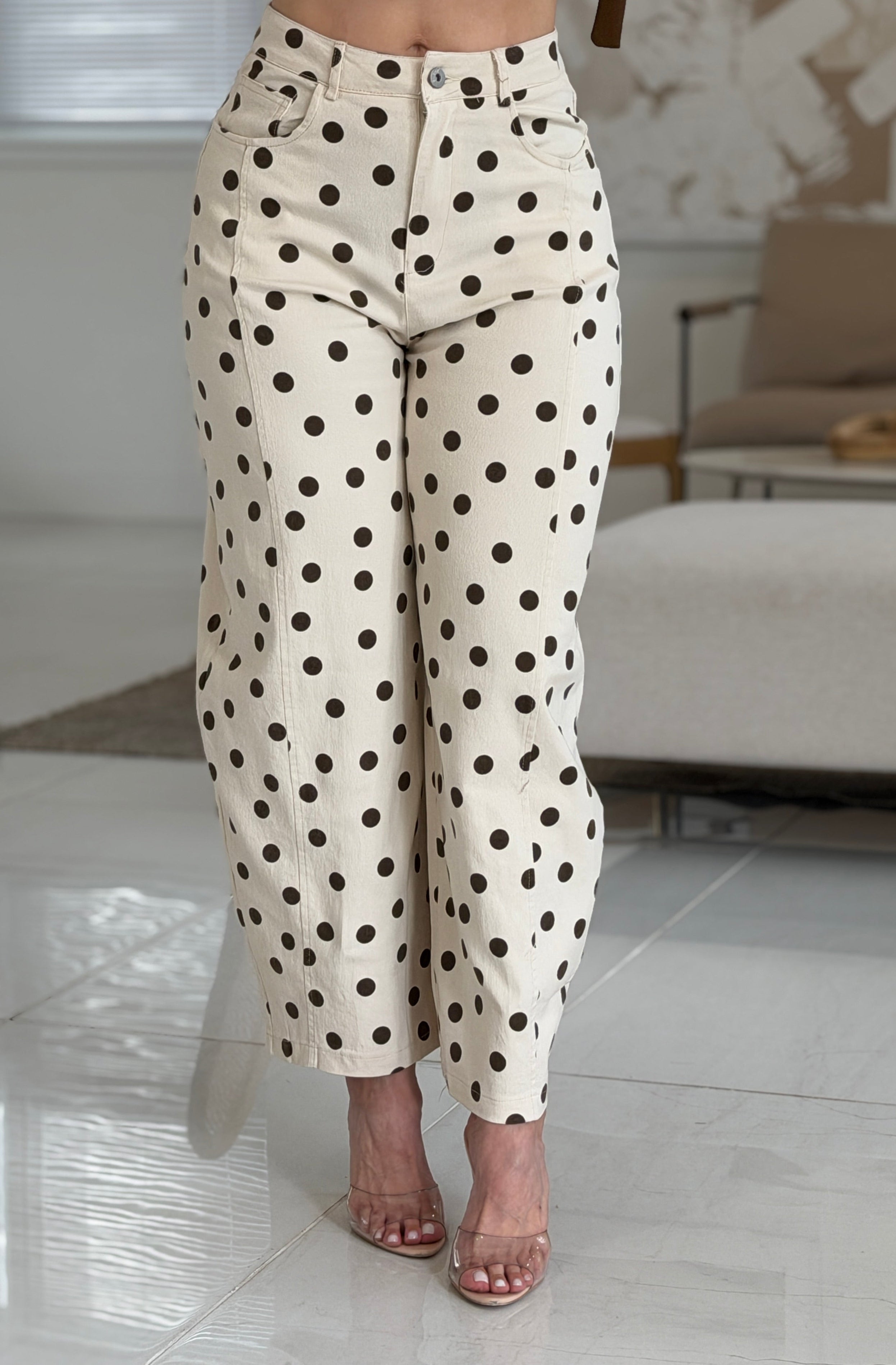 COCO POLKA BARREL PANTS