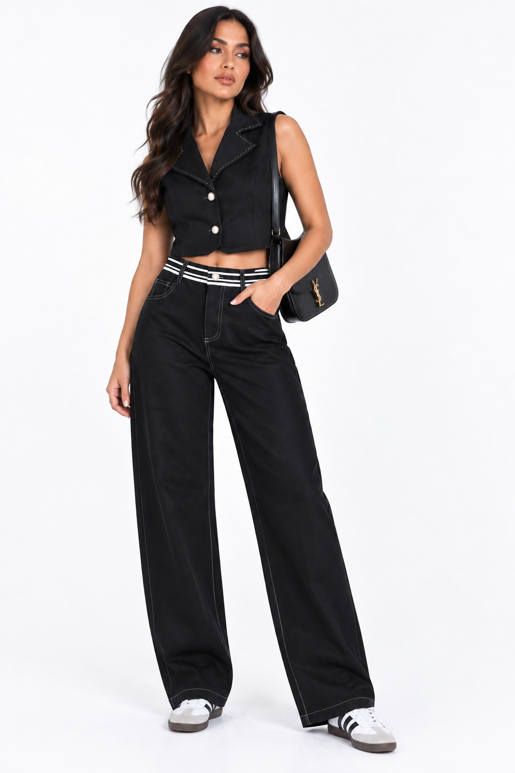 SOHO STRIPE TAILORED SET