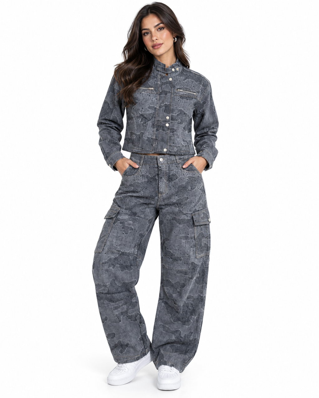 SHADOW CAMO CARGO SET