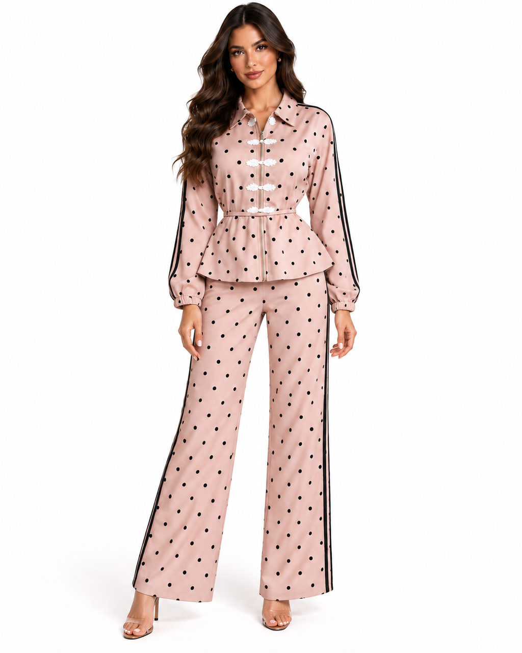 PARIS POLKA DOT PANT SET