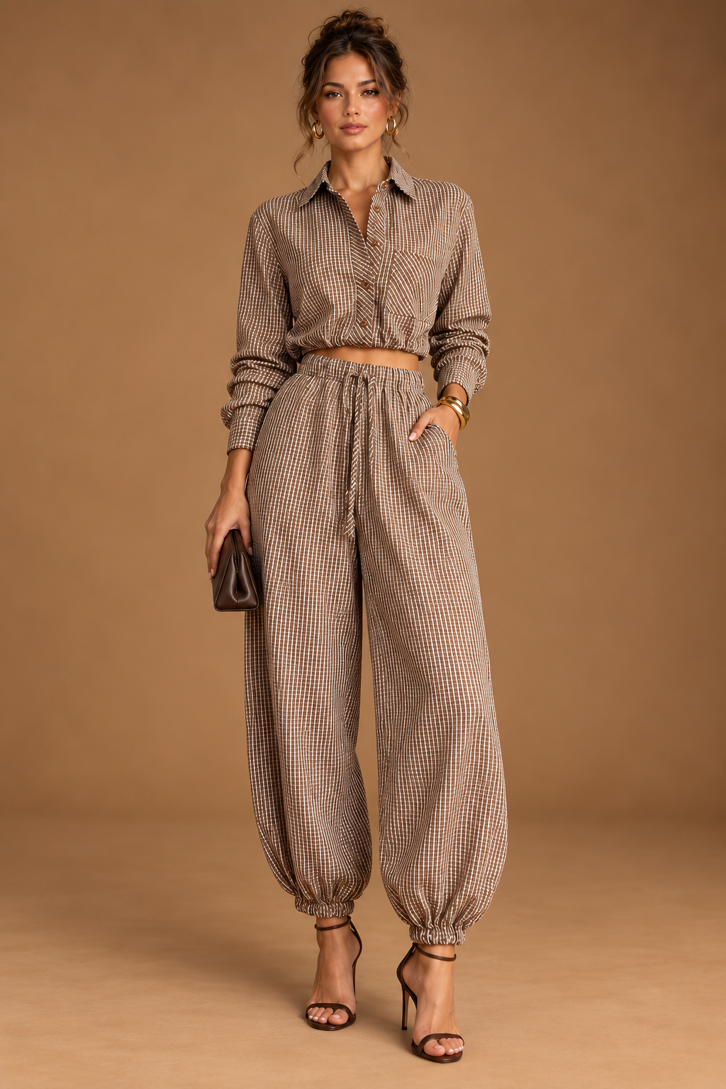 ADELINE GINGHAM SET