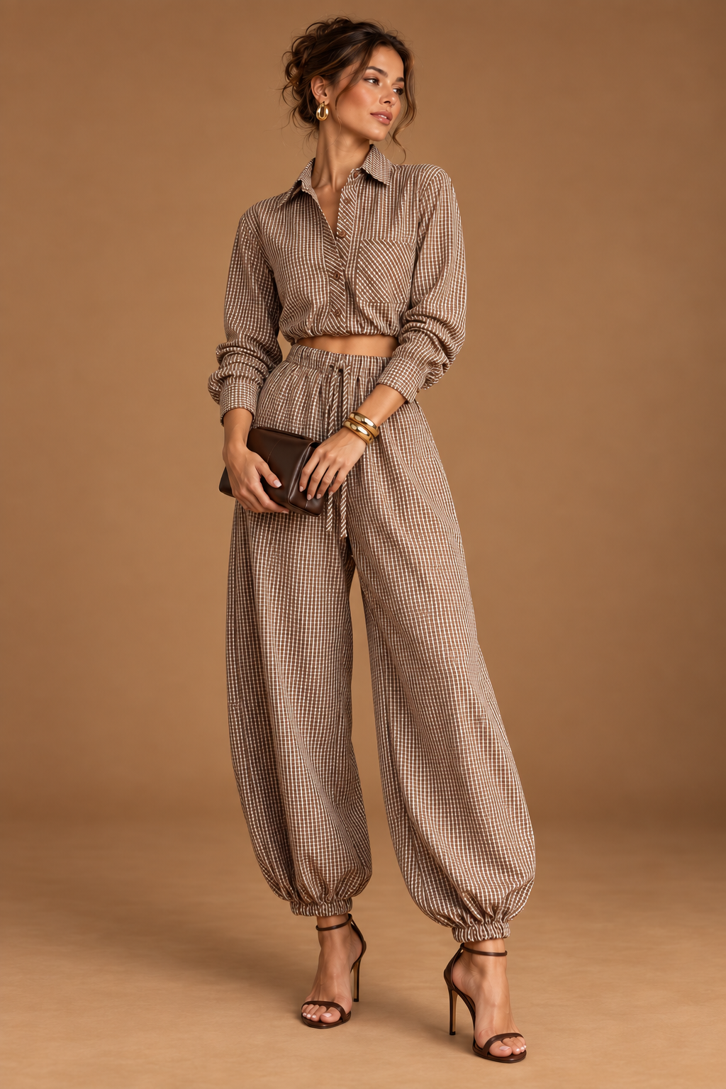 ADELINE GINGHAM SET