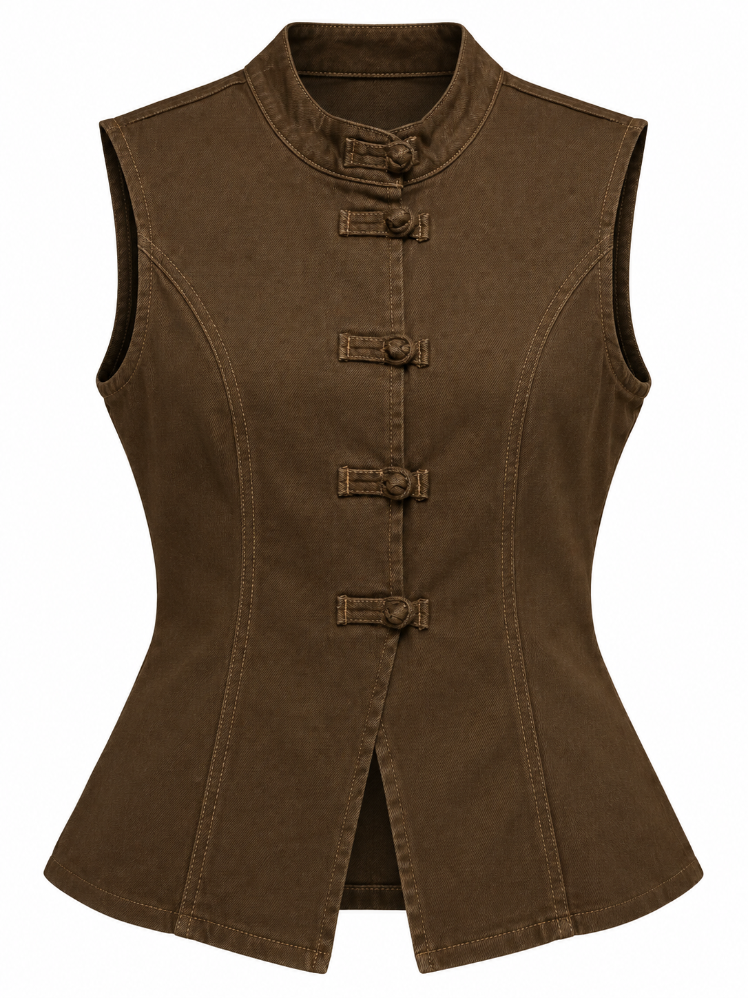 PARISIAN CHIC DENIM VEST