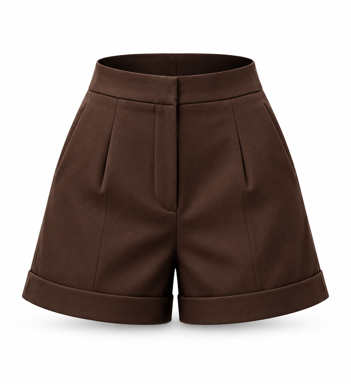 MOCHA TAILORED SHORTS