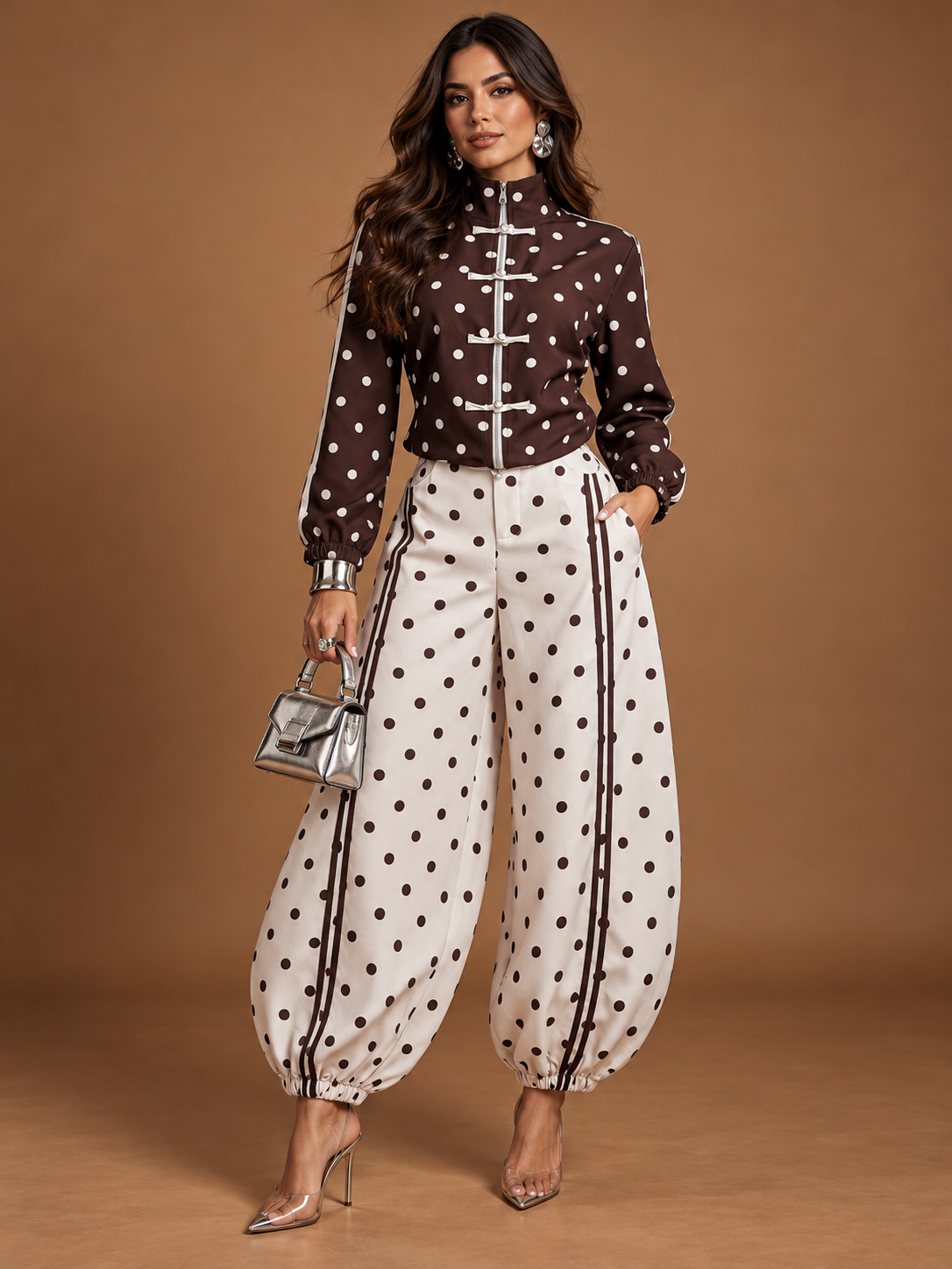POLKA DOT CHIC STATEMENT SET