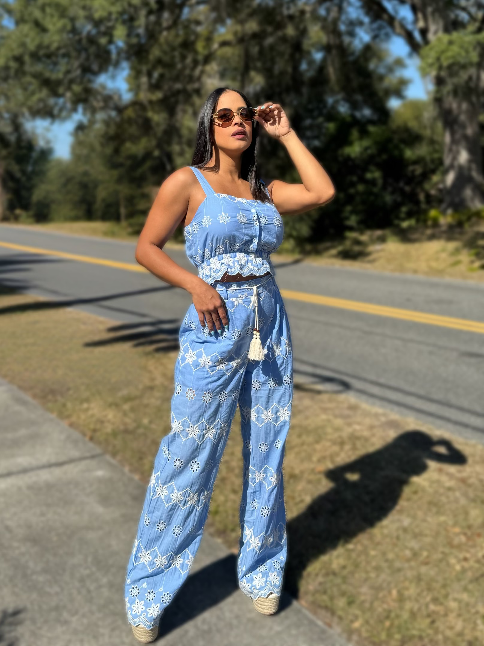 AURORA EMBROIDERED SET