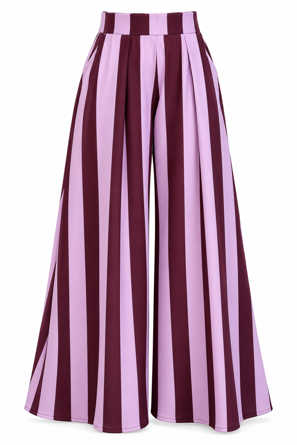 ODETTE STRIPED PALAZZO PANTS
