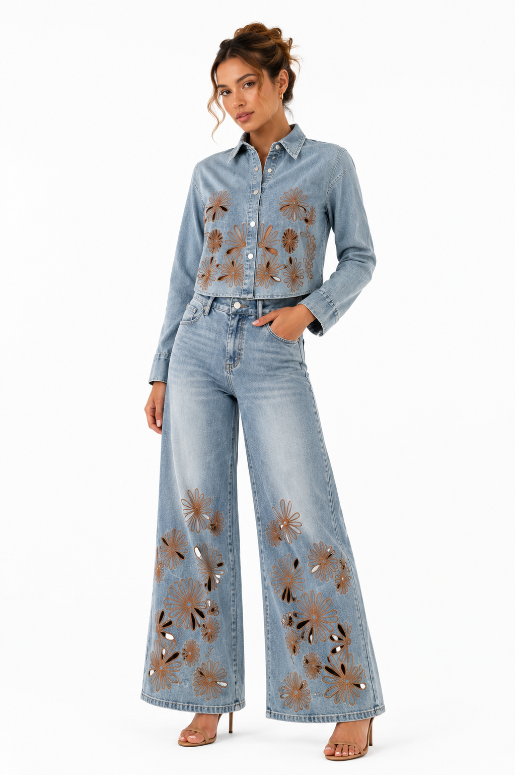 VARENA DENIM SET