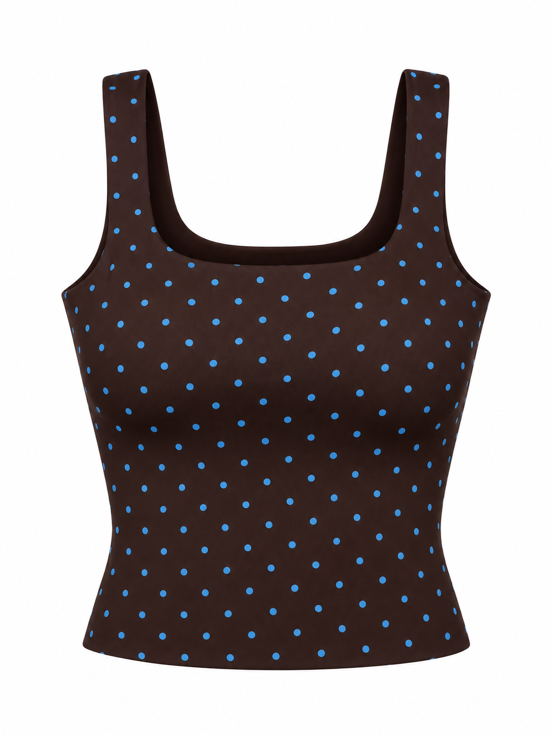 ZUYE POLKA DOT TANK TOP