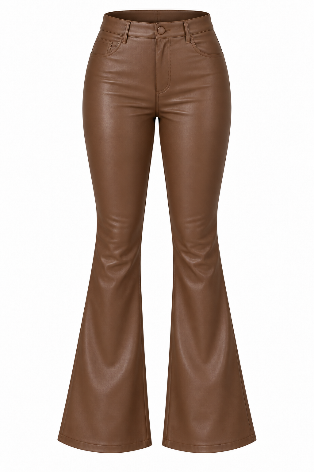 MOCHA LEATHER PANTS
